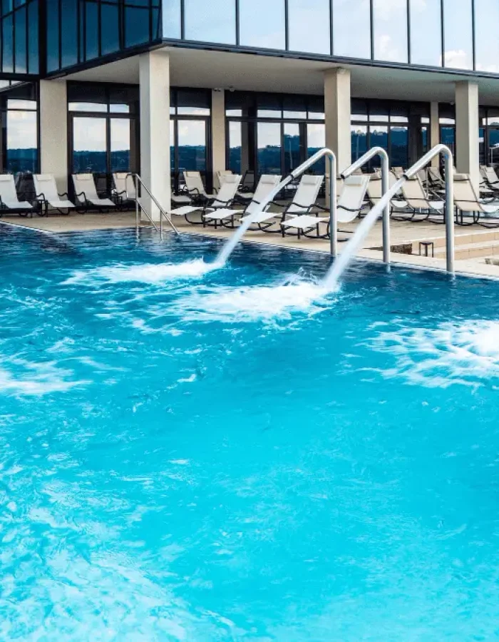 Pool and spa products available through MAST distribution partners